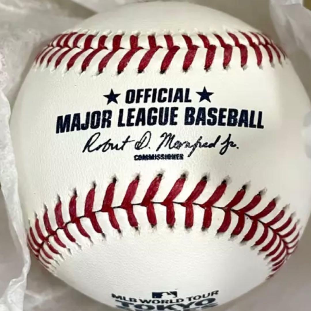 2025 MLB 東京シリーズ 公式球 ドジャース 大谷翔平 野球 ボール