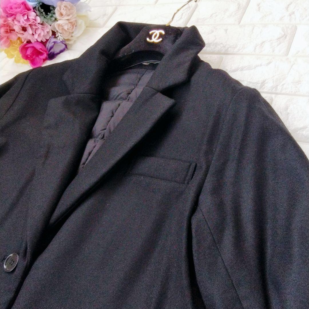 美品♪ セオリーリュクス ダウンチェスターコート ウール 40 L