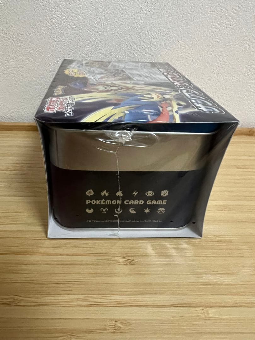 ポケモンカード　ザシアン&ザマゼンタBOX 未開封シュリンク付BOX