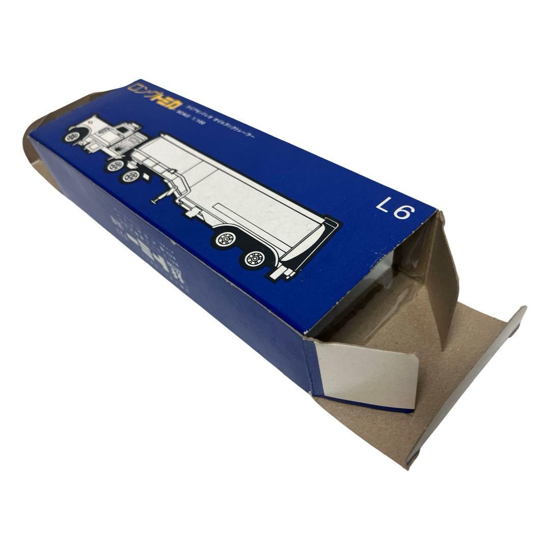 ロングトミカ ダイヤモンドレオ オイルタンクトレーラー 白タンク シェル L6