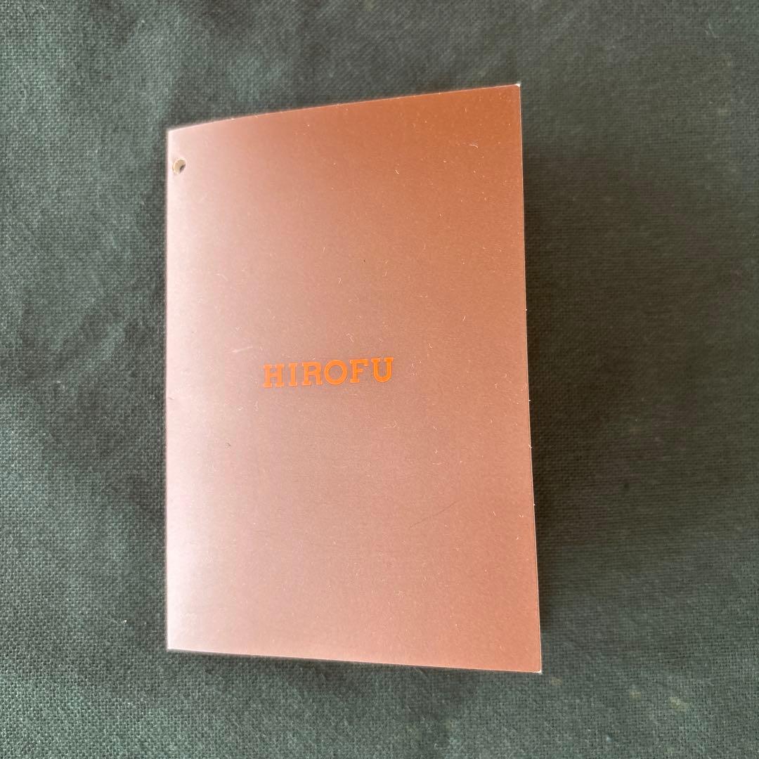 HIROFU ヒロフ レザーハンドバッグ 本革 品番03935 保存袋付