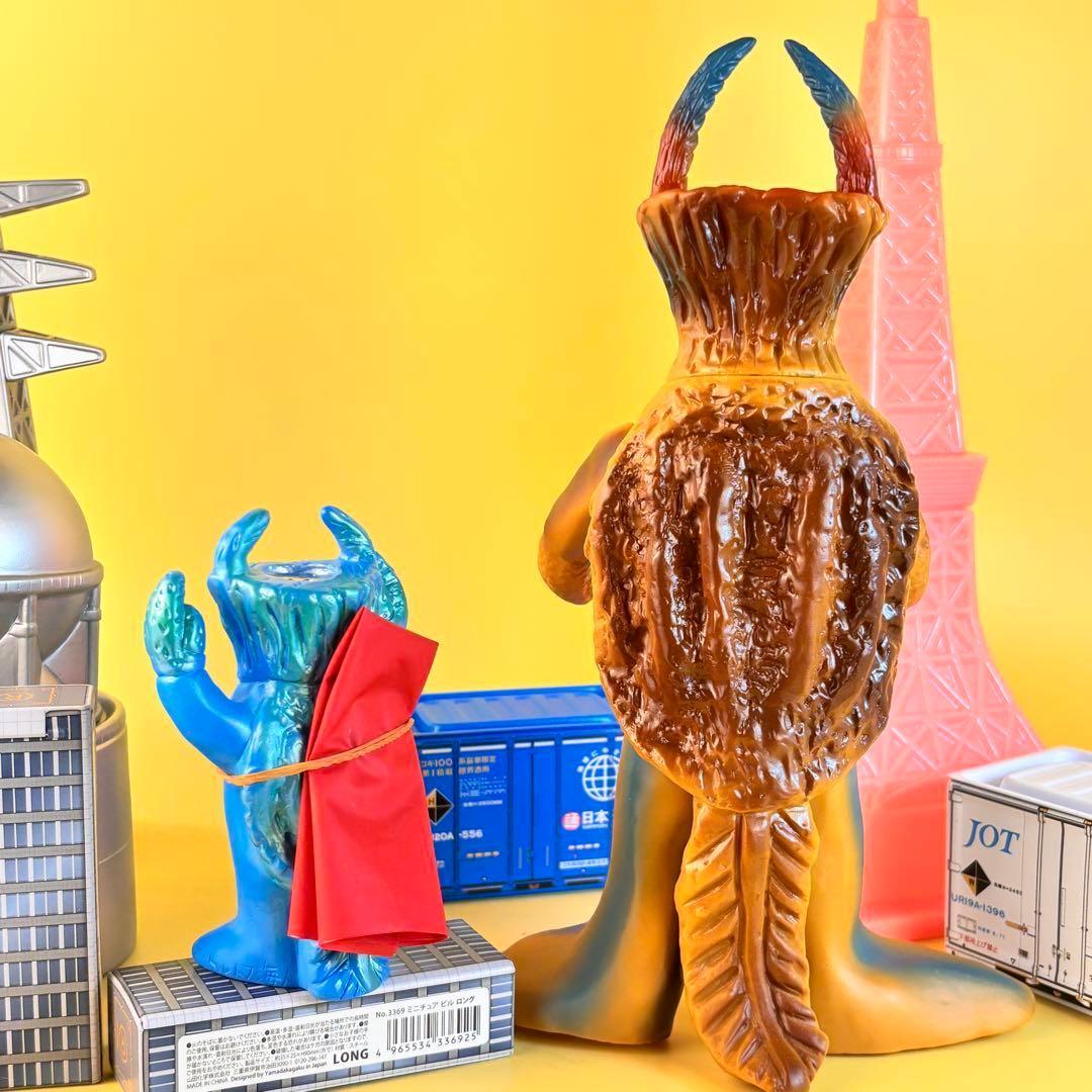 マルサン トルトス海人 ウルトラ怪獣シリーズ パチ ソフビ　マルパぺおまけ付