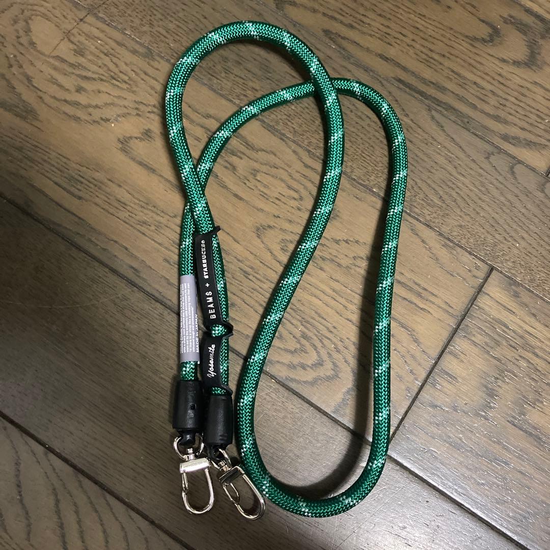 ヨセミテストラップ BEAMS×STARBUCKS グリーン