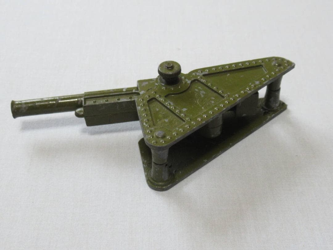 ◇希少 美品 1950年代 日本製！アンチモニー製 高射砲 玩具/おもちゃ