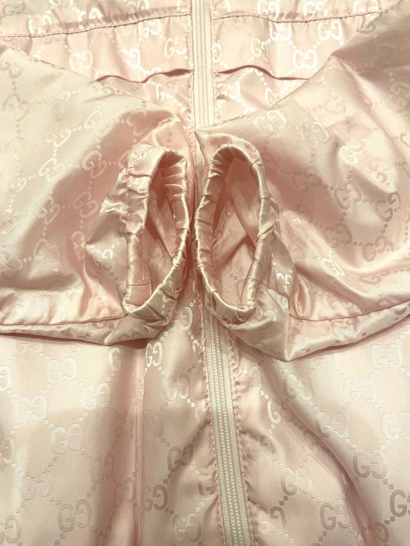 GUCCI グッチ　ブルゾン　ウインドブレーカー　36m ピンク