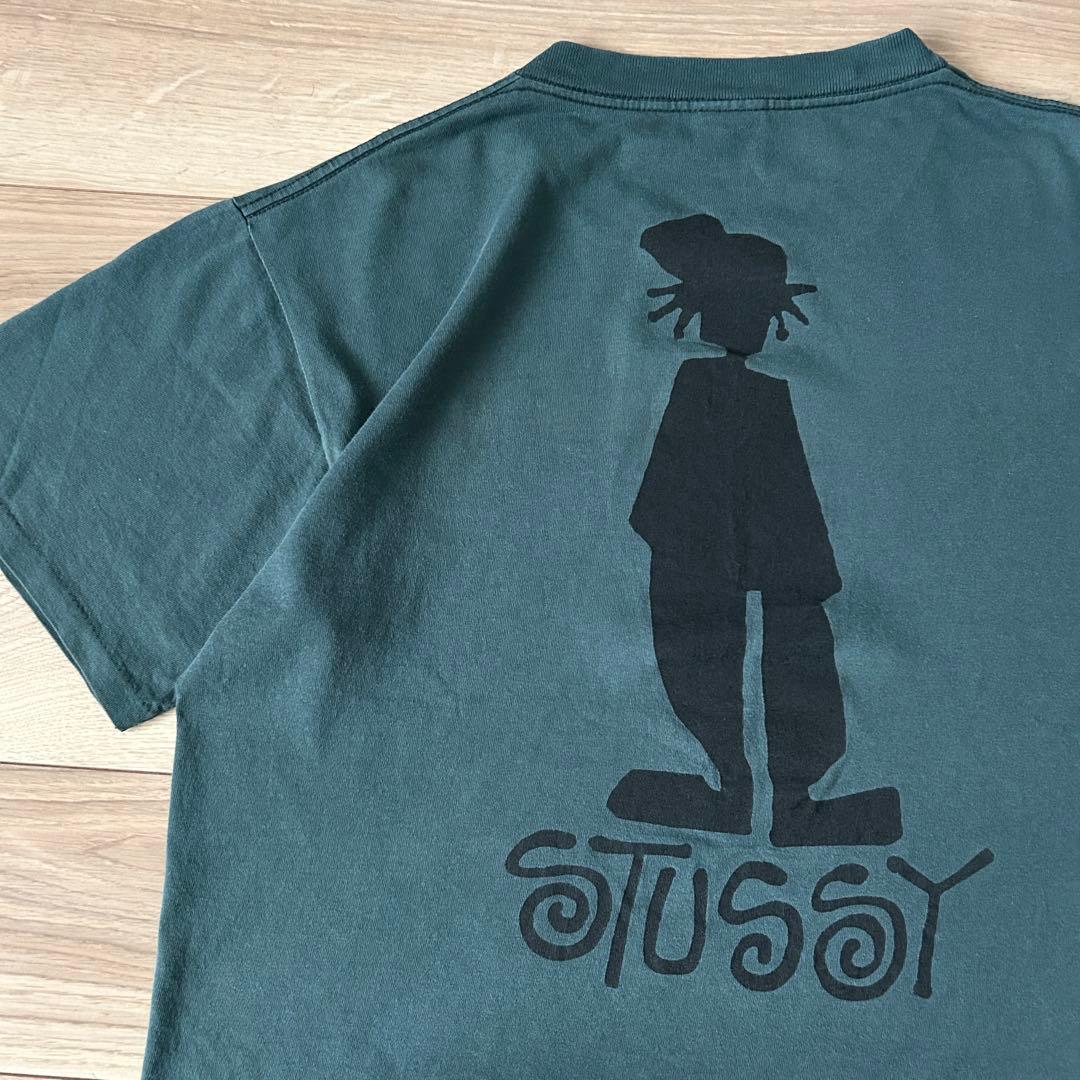 80s Old Stussy シャドーマン オールドステューシー Tシャツ L