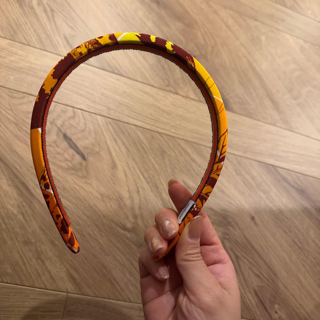 8/8まで　未使用　エルメス　カチューシャ