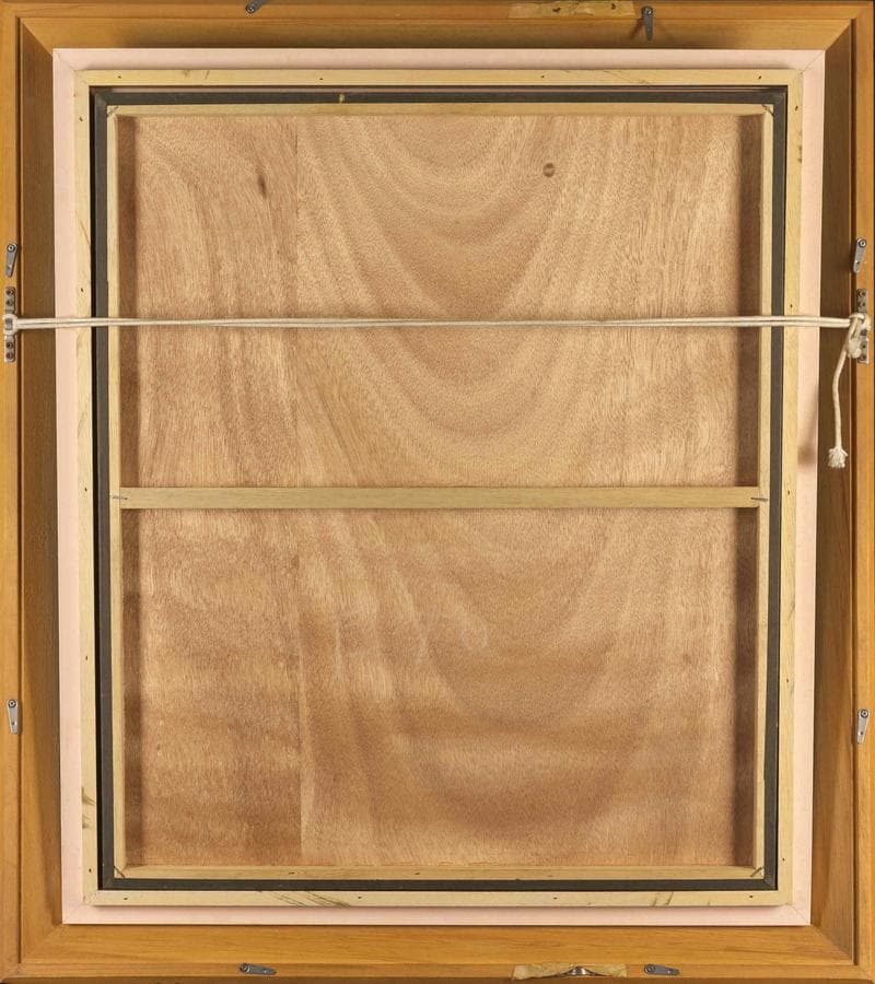 東山魁夷 日本画 肉筆『二条の滝』表サイン 東山すみ鑑定 F10号