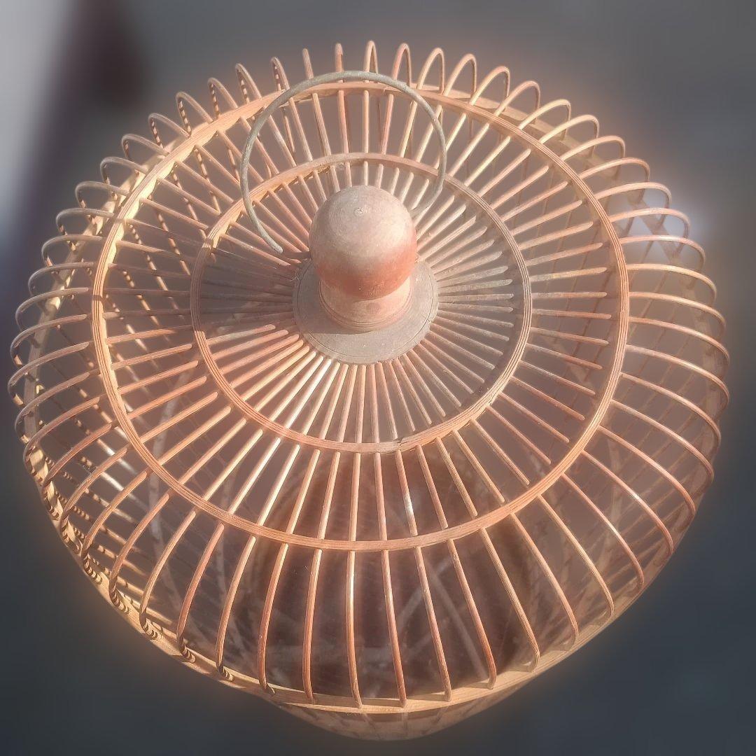 5133）木製鳥かご 吊り下げタイプ 高さ83．5cm 大型