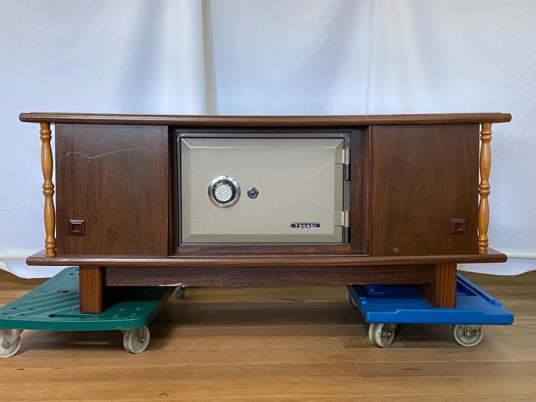 引き取り限定 ＜昭和レトロ＞隠し金庫棚