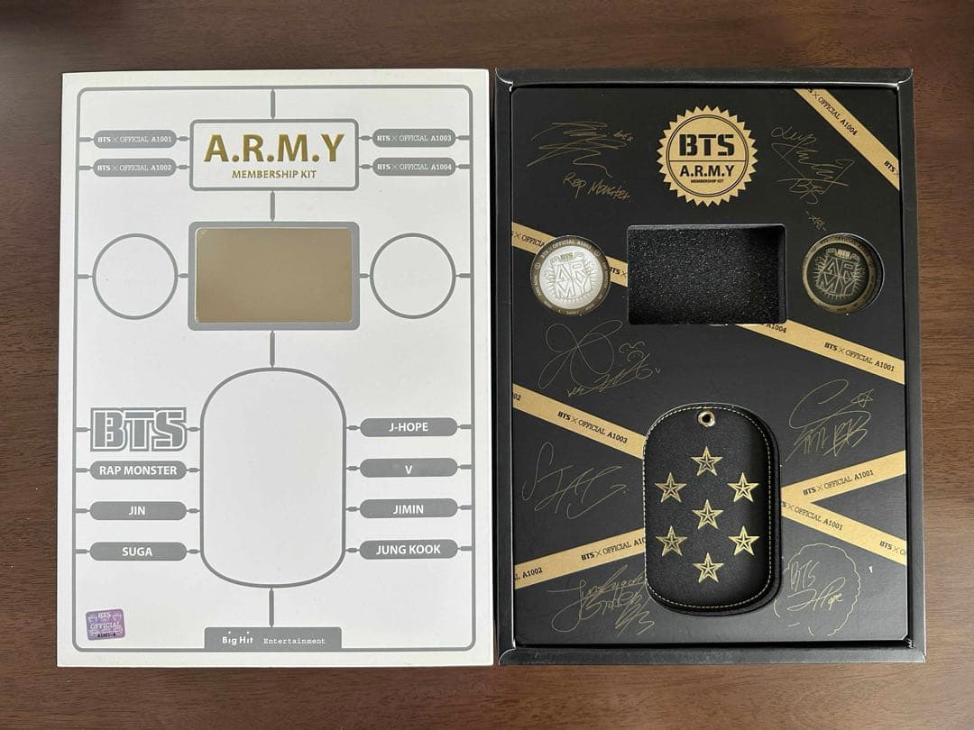 BTS 公式 グローバル オフィシャル ファンクラブ アーミー1期