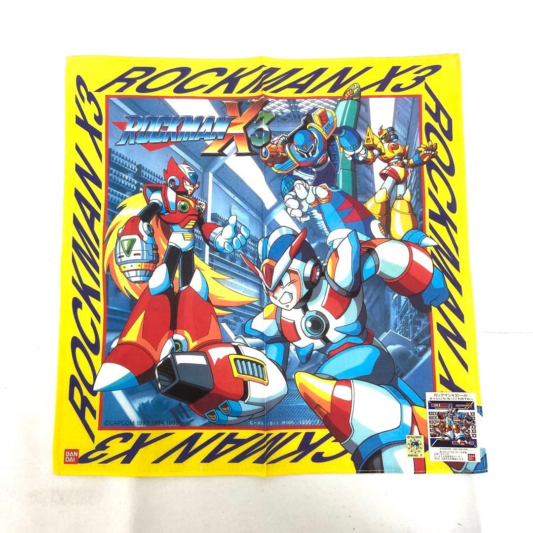 ロックマン ROCKMAN X3 ハンカチ 10枚 セット