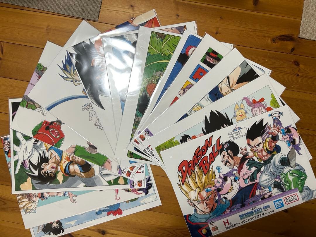 一番くじ ドラゴンボール40th其の一 カラーイラストクリアポスター