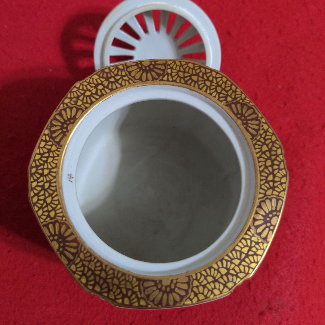 九谷焼 大雅 百人一首 毛筆細字 金彩錦絵 香炉 - メルカリ