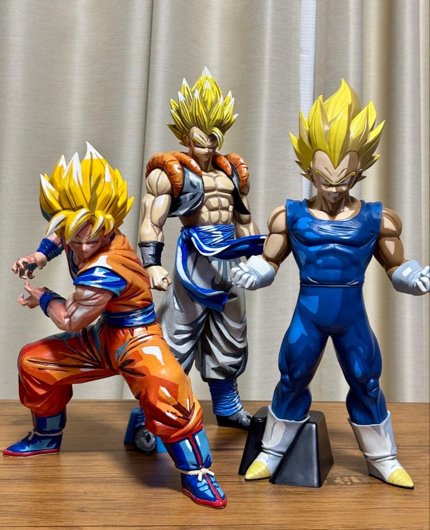 ドラゴンボールZ 孫悟空 ベジータ ゴジータ リペイント フィギュア