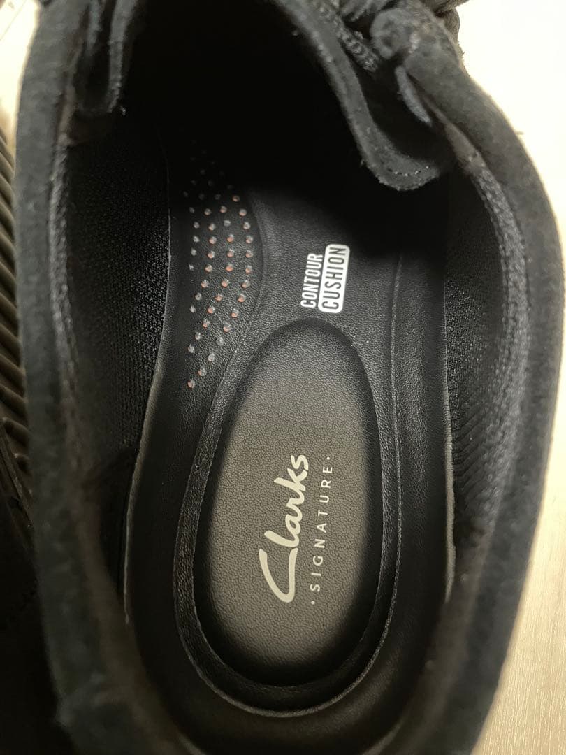 Clarks クラークス TORHILL LO トーヒルロー　ブラックスエード