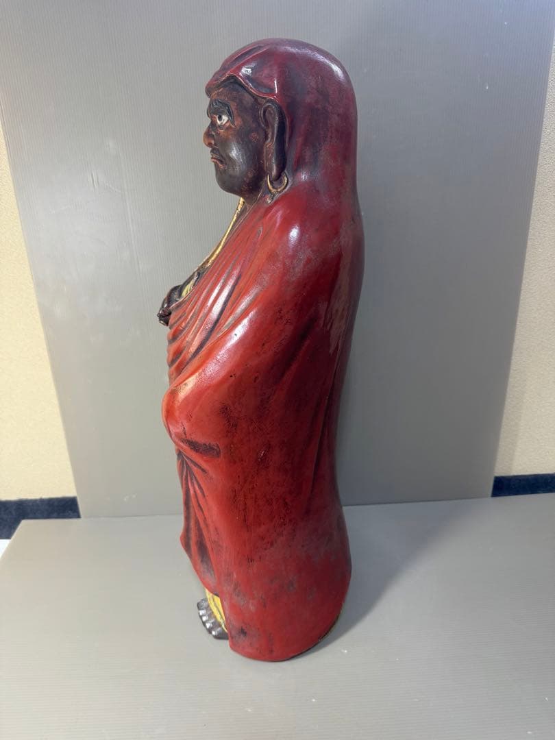 2392 九谷焼 達磨大師像 置物 仏教美術 時代物 - メルカリ