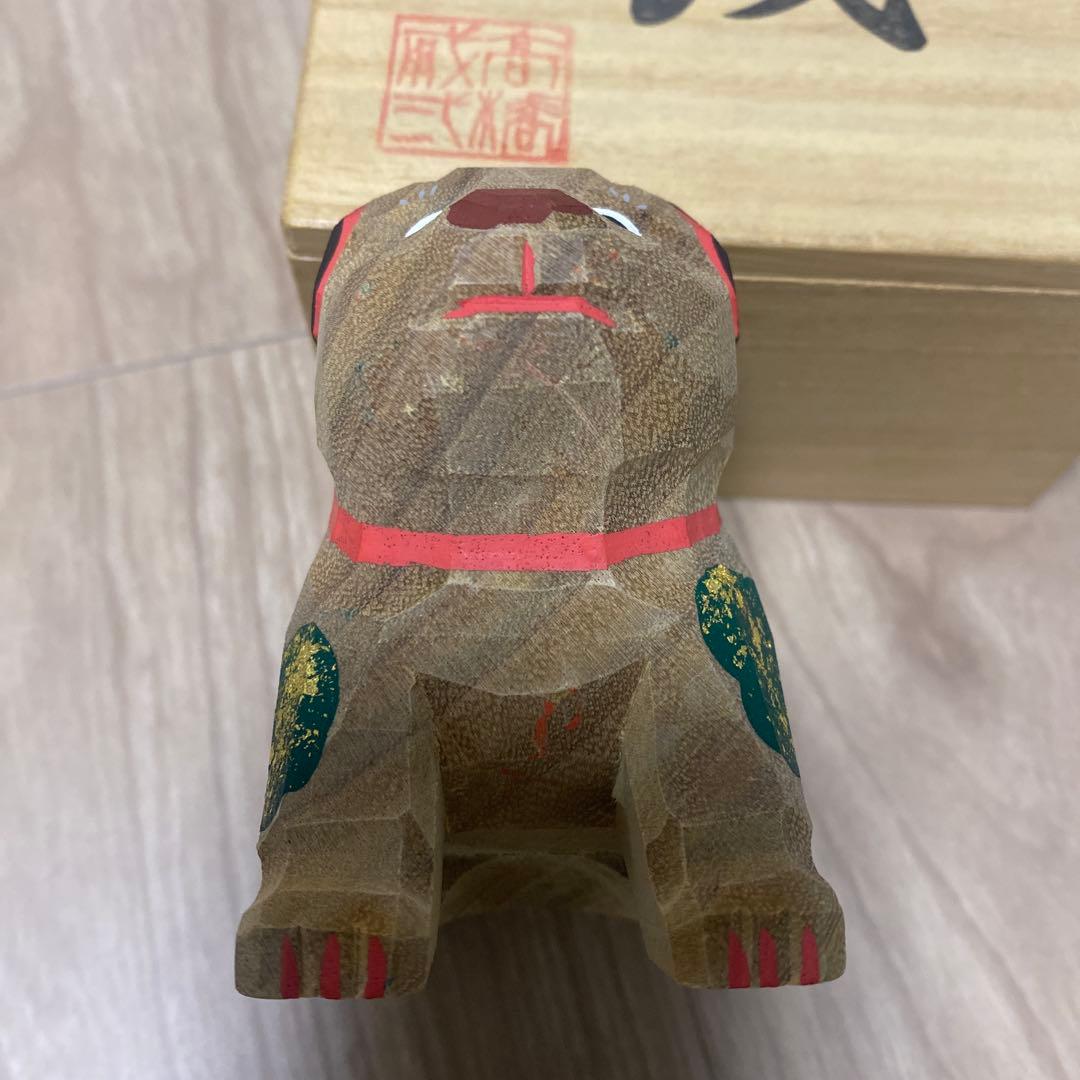 高橋勇二 木製犬の置物 期間限定値下げ - winetouritalia.com