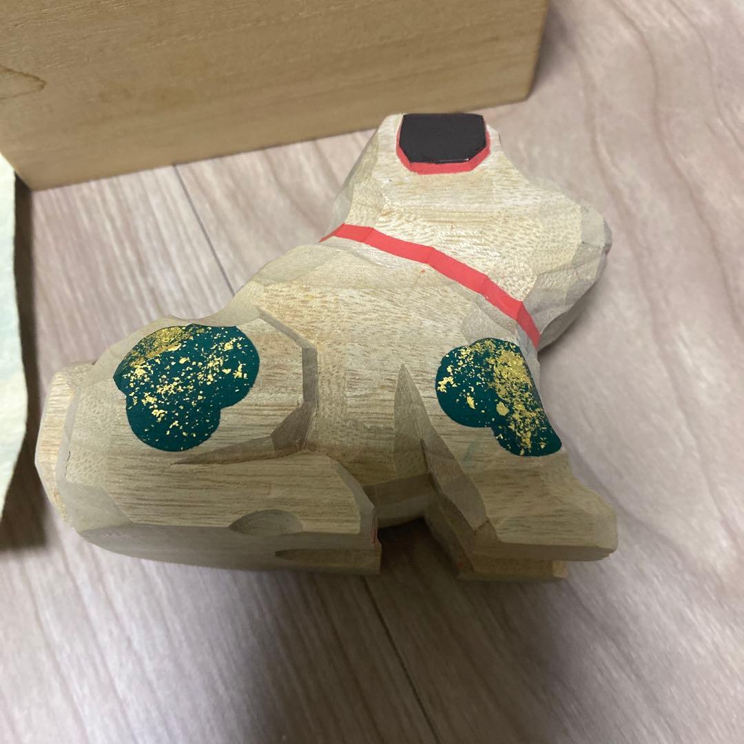 高橋勇二 木製犬の置物 期間限定値下げ