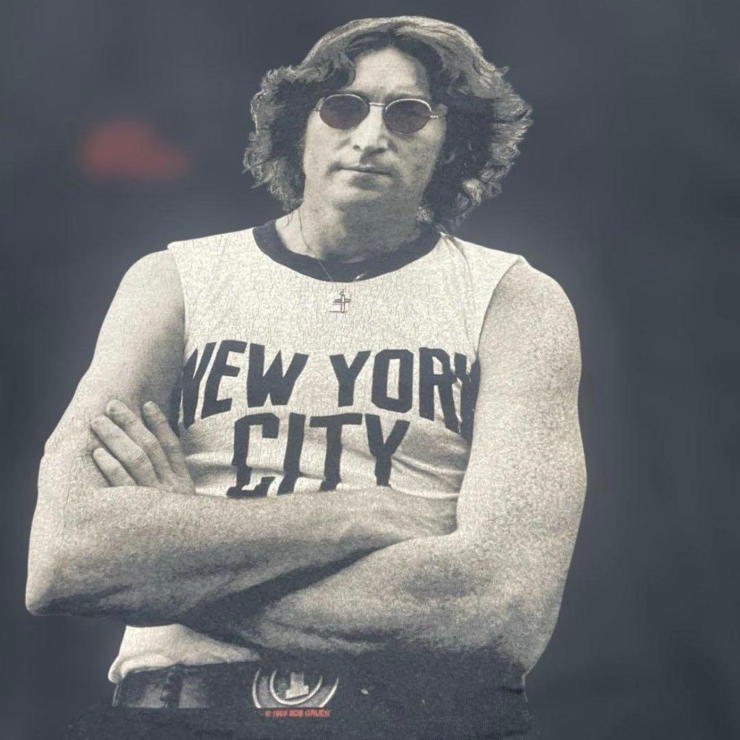 90's ジョンレノン Tシャツ fruits of the loom