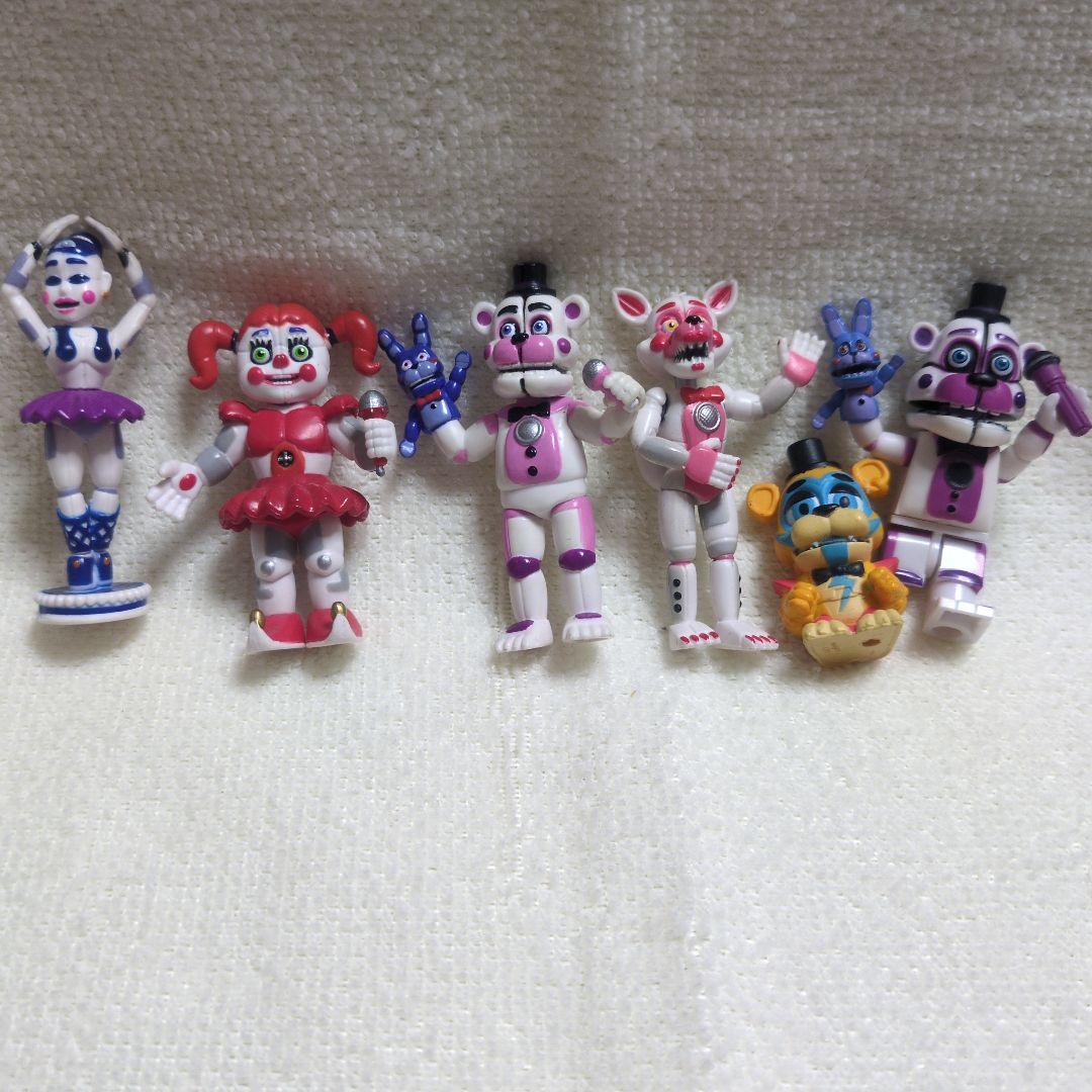 FNAF ファイブナイツアットフレディーズ フィギュア 4体＋2体おまけ
