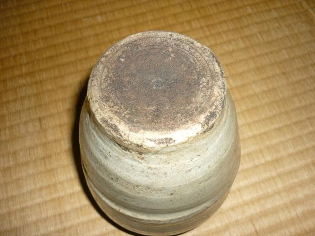 ■希少 美品 16世紀！南海古陶磁'（ベトナム古陶磁） 白磁安南小壺高さ15cm