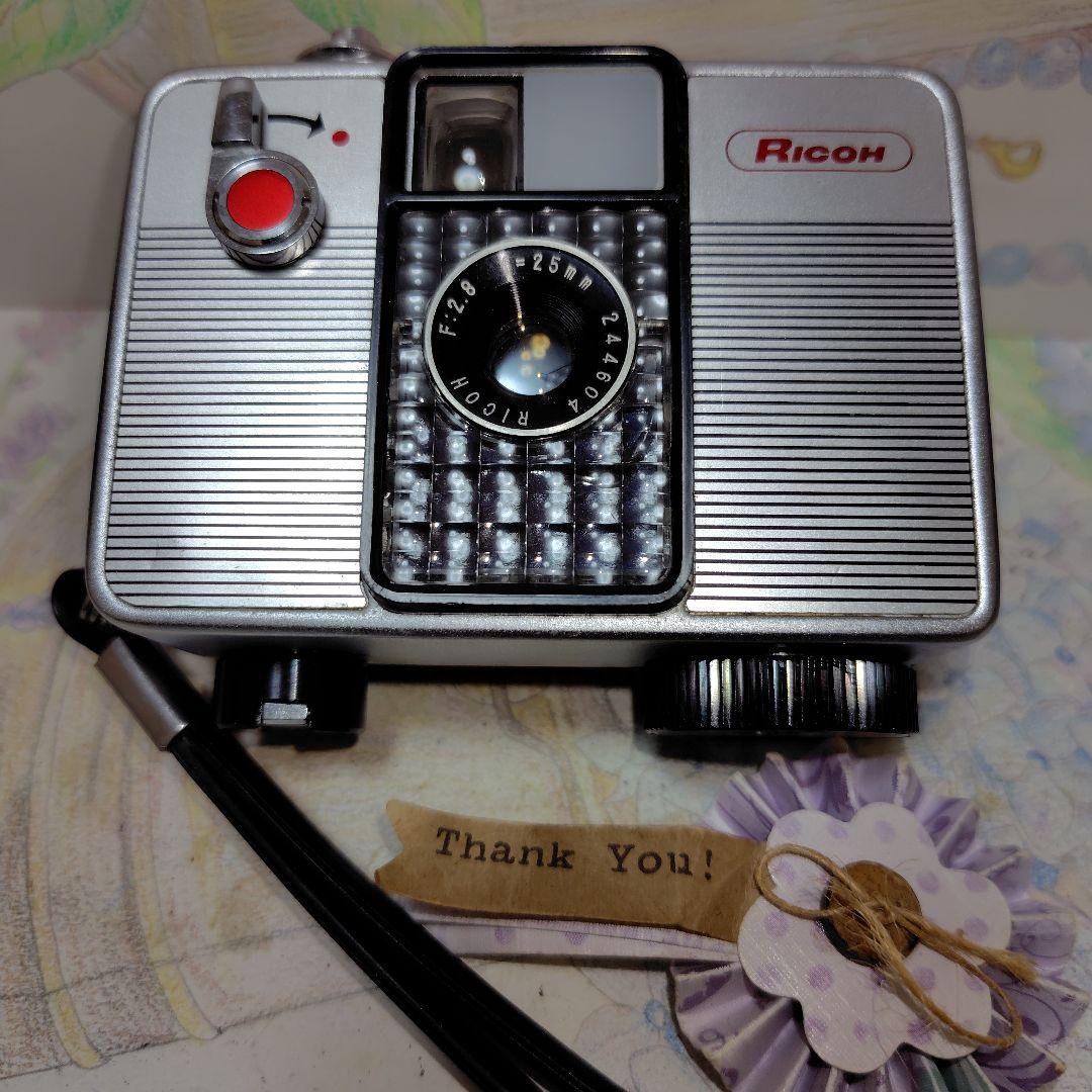 ☆☆分解整備済❕美品❕完動品☆☆ リコーオートハーフＳ黒縞 分解整備済❕美品❕完動品 リコーオート