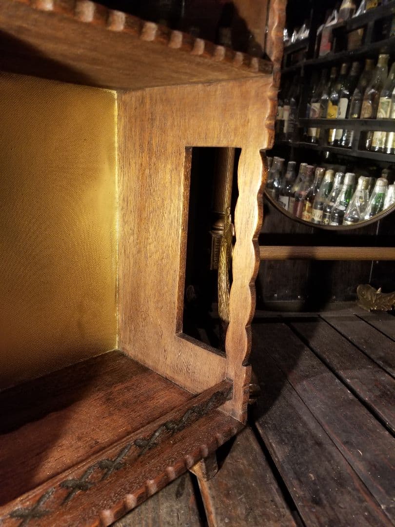 希少 アートモダン 硝子 バーレッグ ボビン デザイン ディスプレイ シェフ