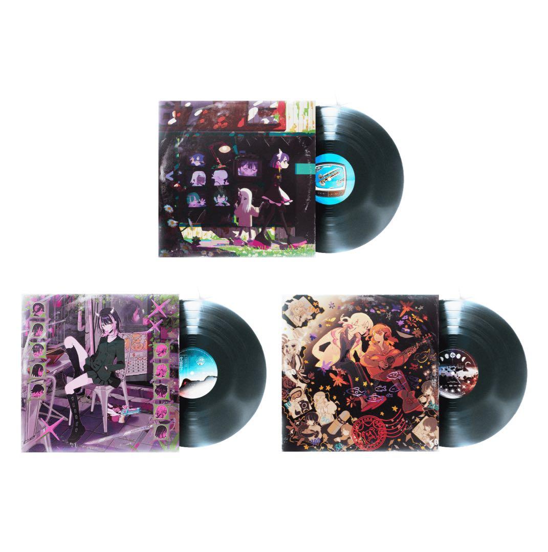 ずっと真夜中でいいのに。 ぐされ 潜潜話 沈香学 レコード 3枚セット