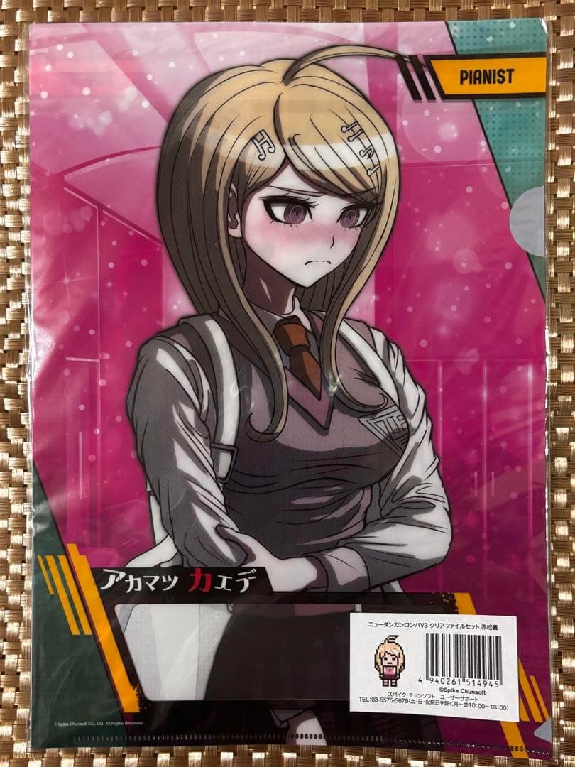 ダンガンロンパ 赤松楓 クリアファイル - メルカリ