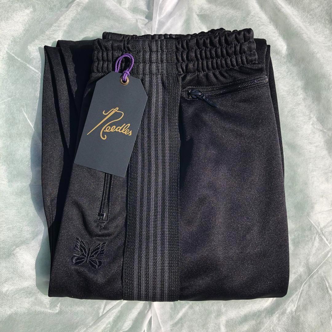 ヒザデルパンツM ブラックstudious 24ss ニードルスニードルズ