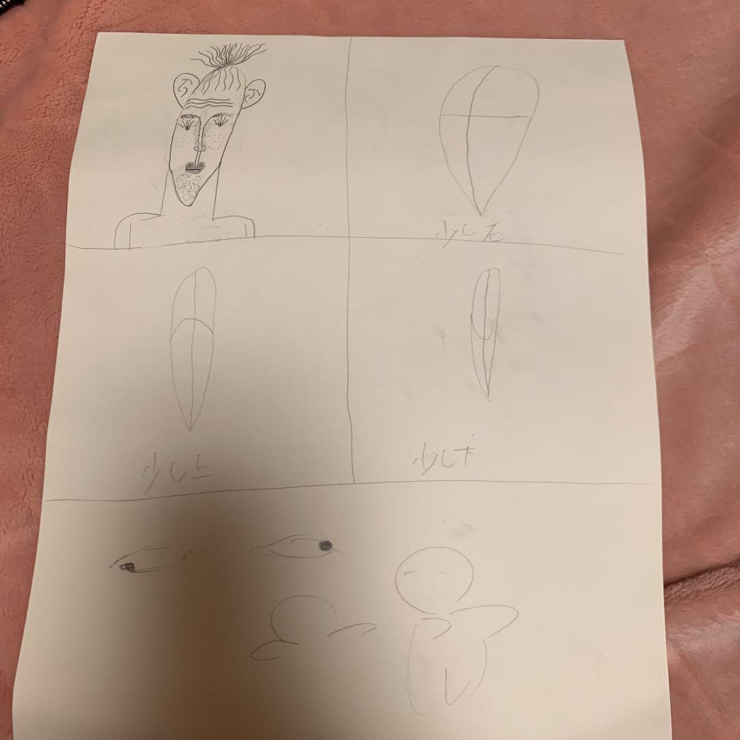 中学三年生が書いた絵です 絵画