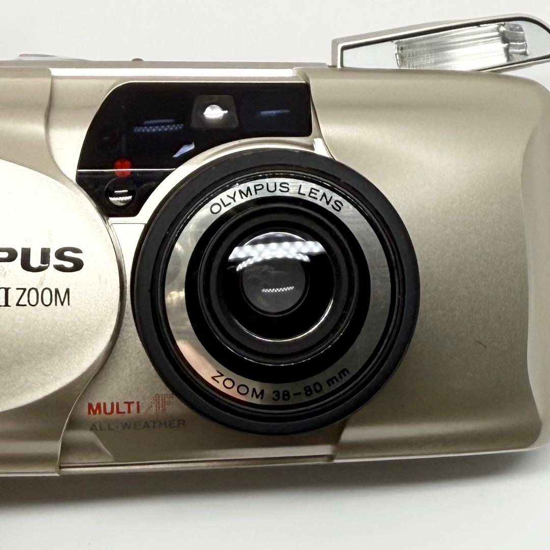 【完動品】OLYMPUS μ -II ZOOM フィルムカメラ 動作確認済み