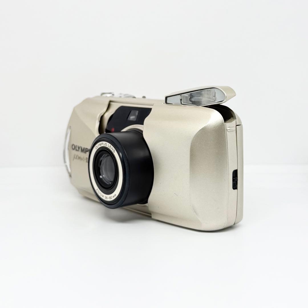 【完動品】OLYMPUS μ -II ZOOM フィルムカメラ 動作確認済み