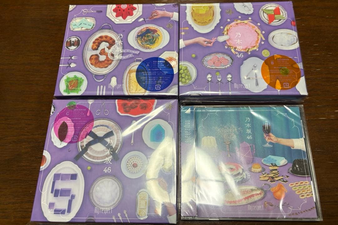 乃木坂46 5thアルバム My respect TypeABC 通常盤 セット - メルカリ