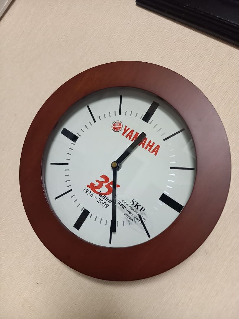 非売品　ヤマハ　ノベルティ　セイコー　プレシジョン　壁掛け時計 非売品 ヤマハ ノベルティ セイコー プレシジョン 壁掛け時計 - メルカリ