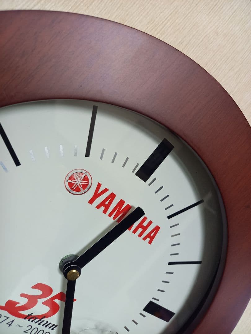 非売品 ヤマハ ノベルティ セイコー プレシジョン 壁掛け時計 - メルカリ