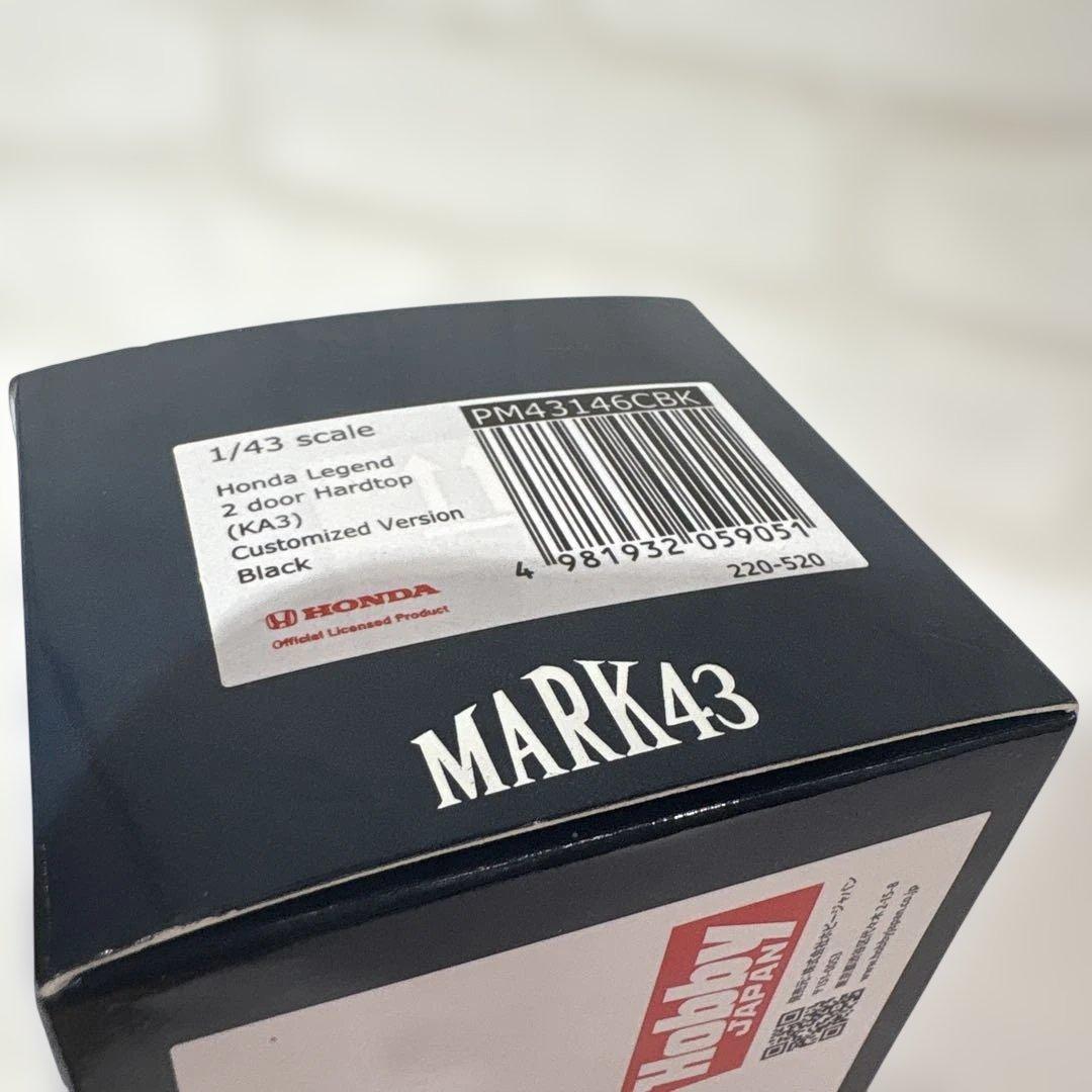 モデルカー　ミニカー　1/43 ホンダ　レジェンド　2ドアハードトップ