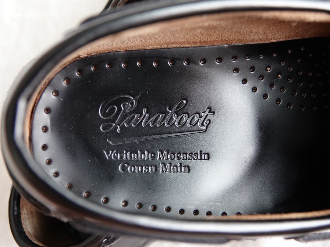 【美品】Paraboot BARTH パラブーツ バース 黒　6.5