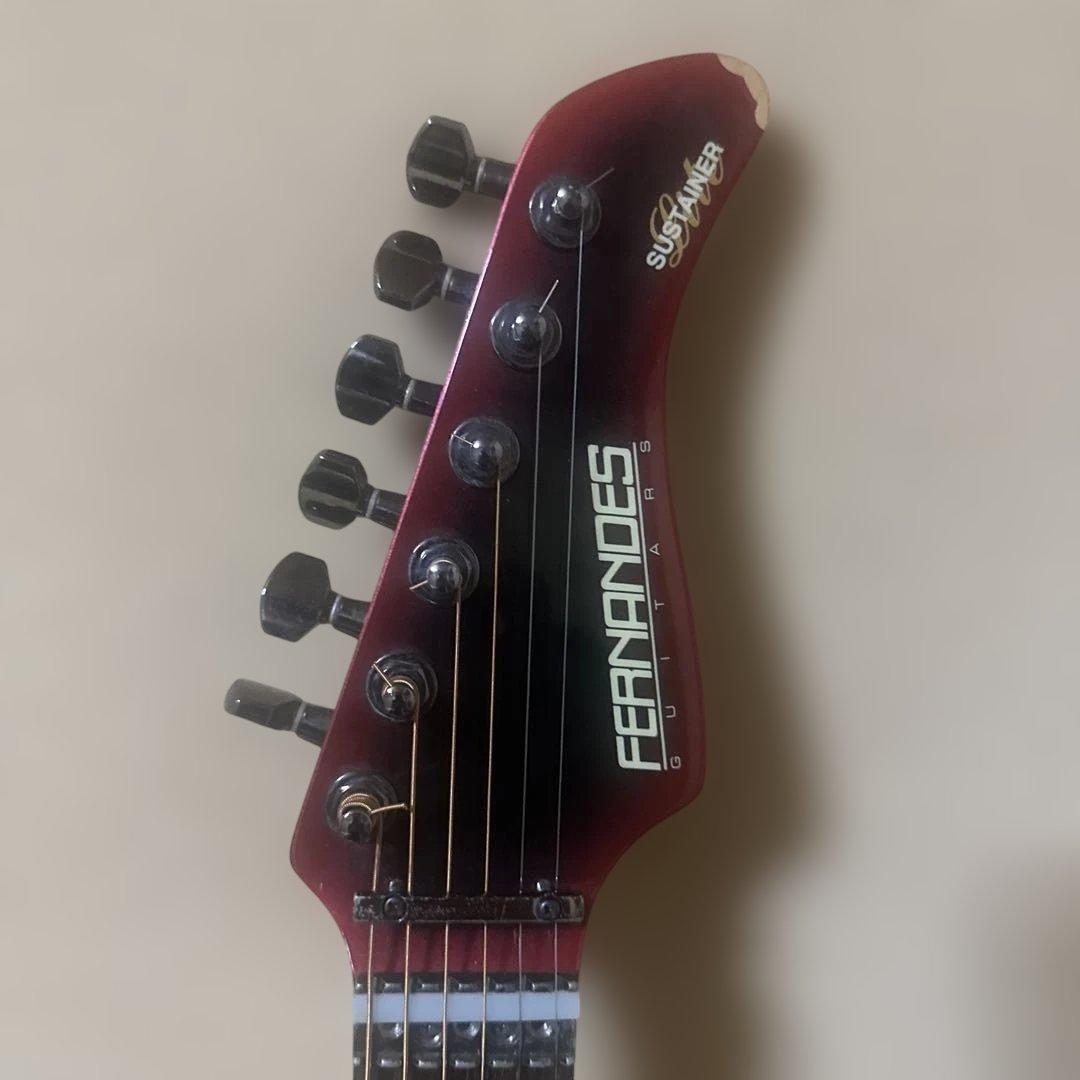 FERNANDES Sugarman エレキギター グラデーションレッド