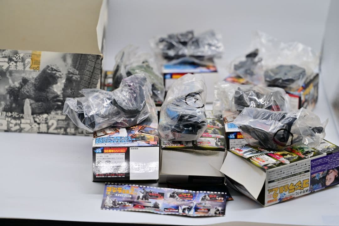 酒井ゆうじ ゴジラ全集 2nd フィギュア 7個セット