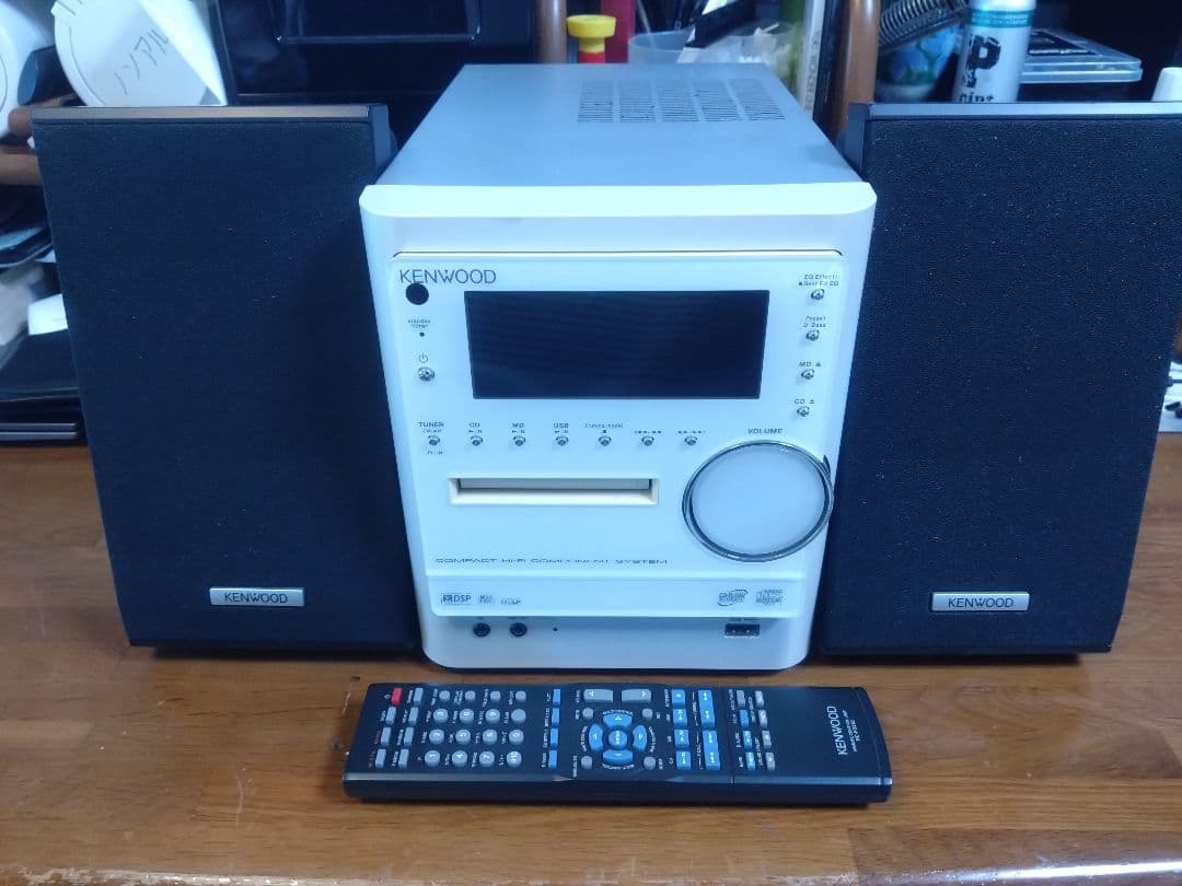 マサト様専用】KENWOOD RMD-NDL100 CD/MDコンポ ケンウッド、USB