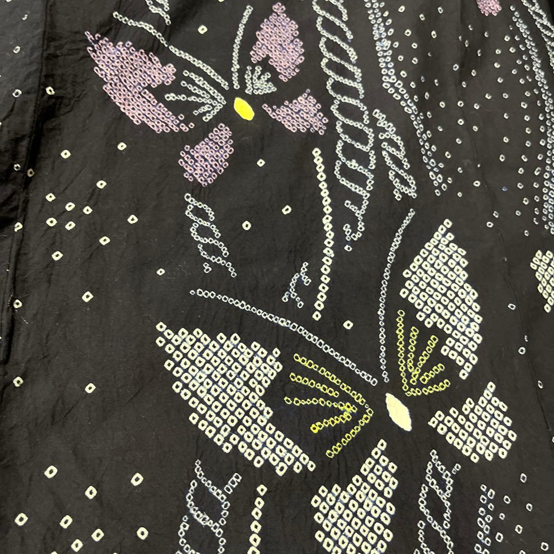 5 3 絞り浴衣 リメイク用