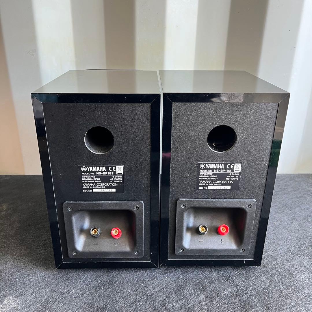 A76激安早い者勝ち ✨ YAMAHA スピーカー ブラック ペア オーディオ