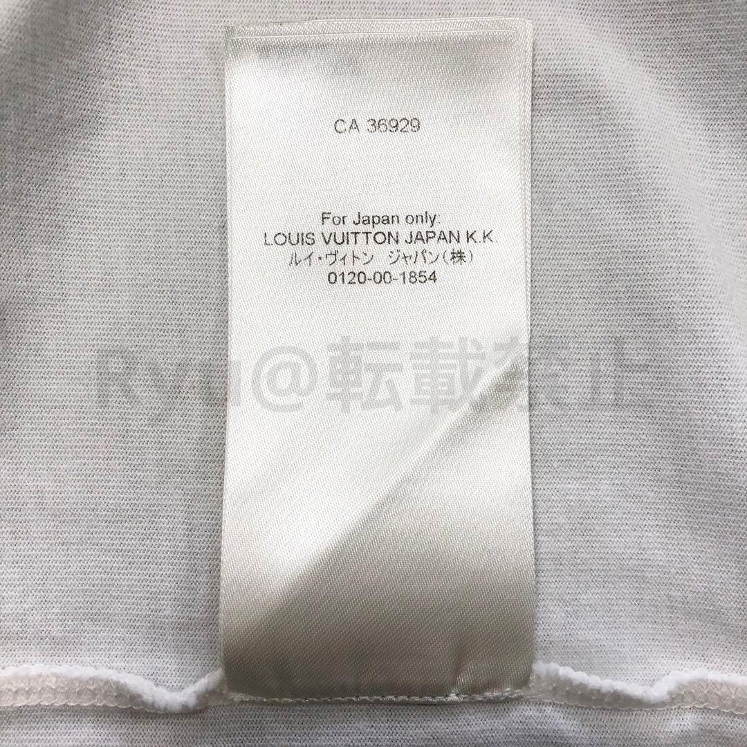 ルイヴィトン LOUIS VUITTON フラワーペインティングTシャツ 白 - メルカリ