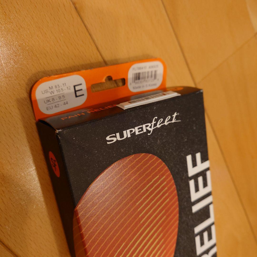 未開封　スーパーフィート SuperFeet ランペインリリーフE