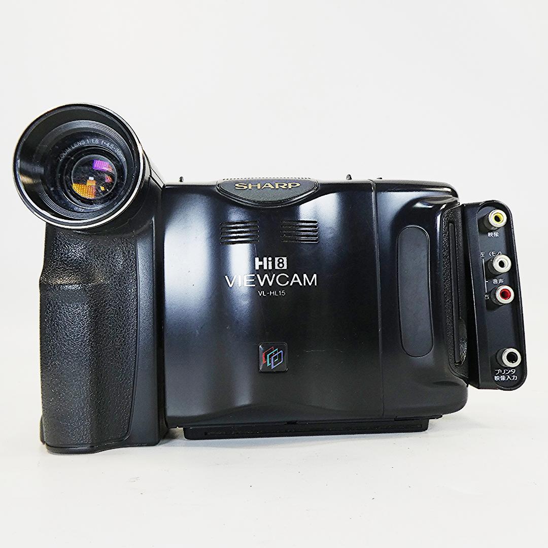動作良好 Video.Hi8シャープVL-HL15 8ミリビデオカメラDVD化に