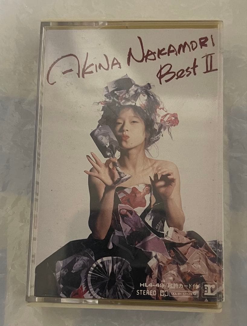 中森明菜 BEST II カセットテープ オマケ付き - メルカリ