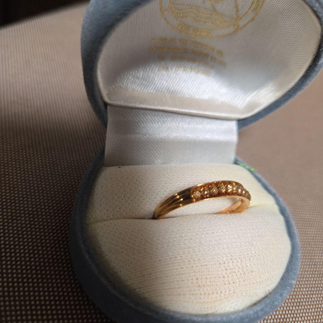 18K 総量3g デザイン リング