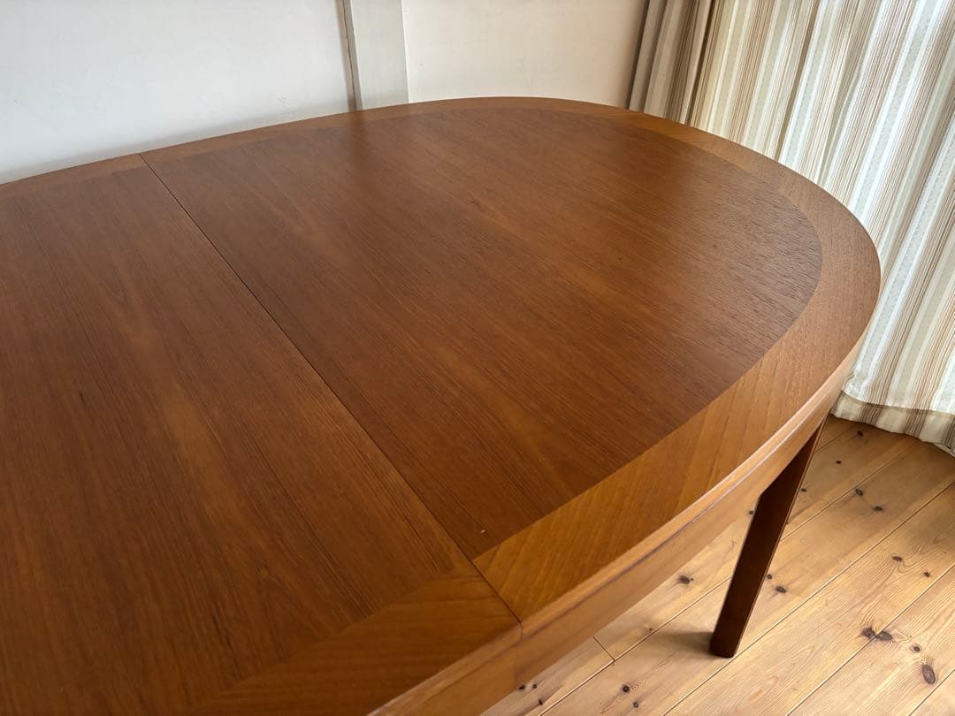 nathan/ネイサン　オーバルエクステンションテーブル